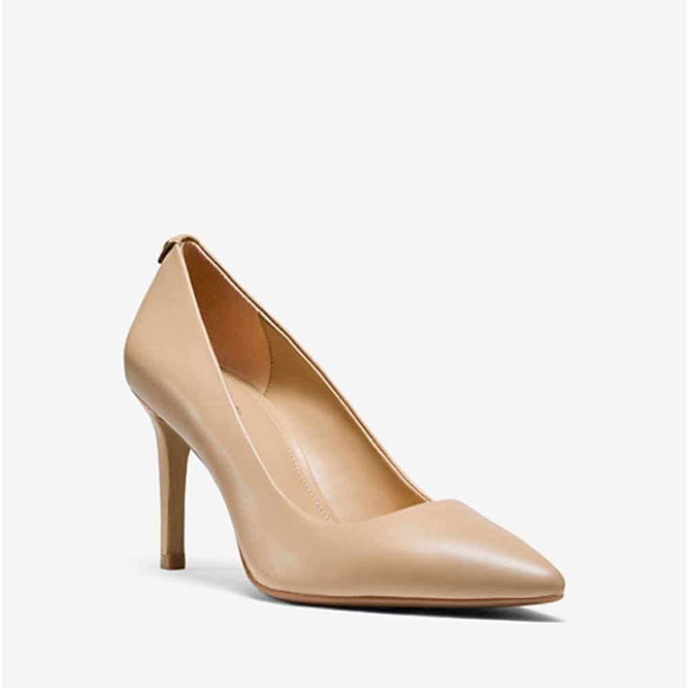 Michael Kors Flex mid heel pumps in bisque 9.5